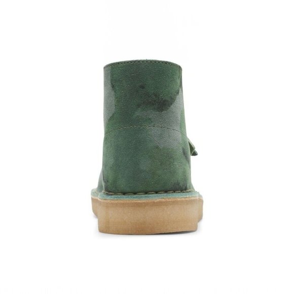 clarks desert coal green camouflage